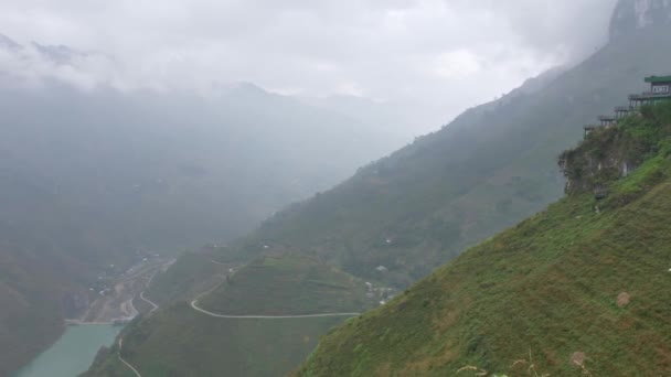 Montañas Provincia Giang Vietnam — Vídeo de stock