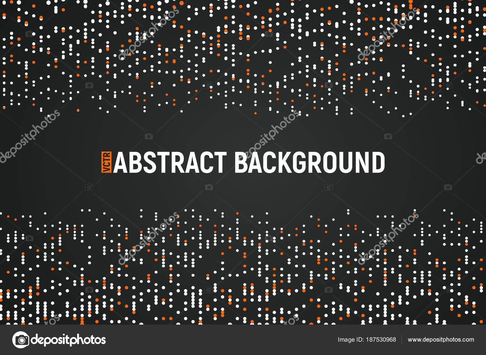 Background Polka Dot Aesthetic White And Orange Vector Polka