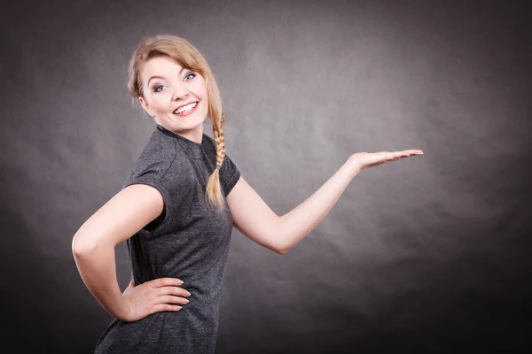 Feliz retrato de mujer alegre . —  Fotos de Stock