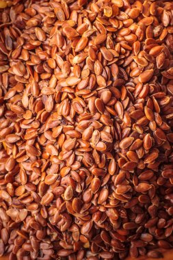 doğal gıda arka plan olarak keten tohumu keten tohumu