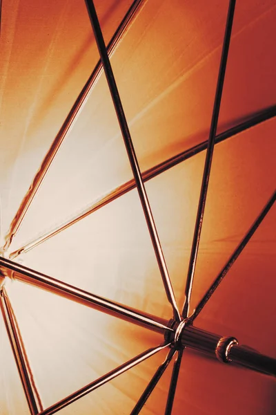 Αφηρημένο πλάνο εσωτερικό του ομπρέλα — Φωτογραφία Αρχείου