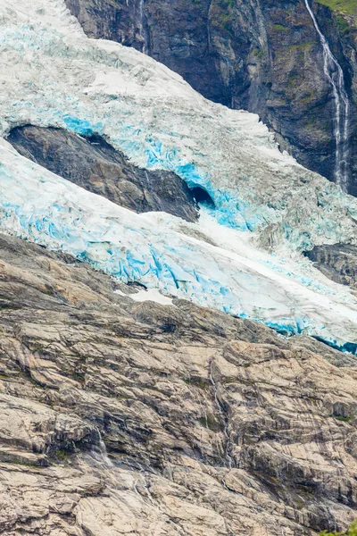 Boyabreen glaciär i Norge — Stockfoto