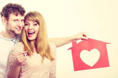 Mutlu çifti holding sembolleri.