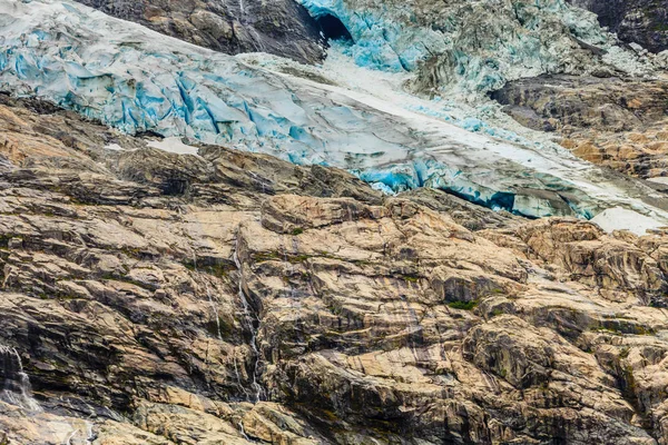 Ghiacciaio Boyabreen in Norvegia — Foto Stock