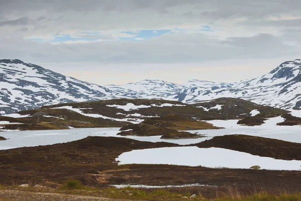 Norwegen malerische Berglandschaft. — Stockfoto