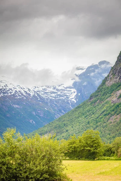 Montañas paisaje de verano en Noruega . — Foto de Stock