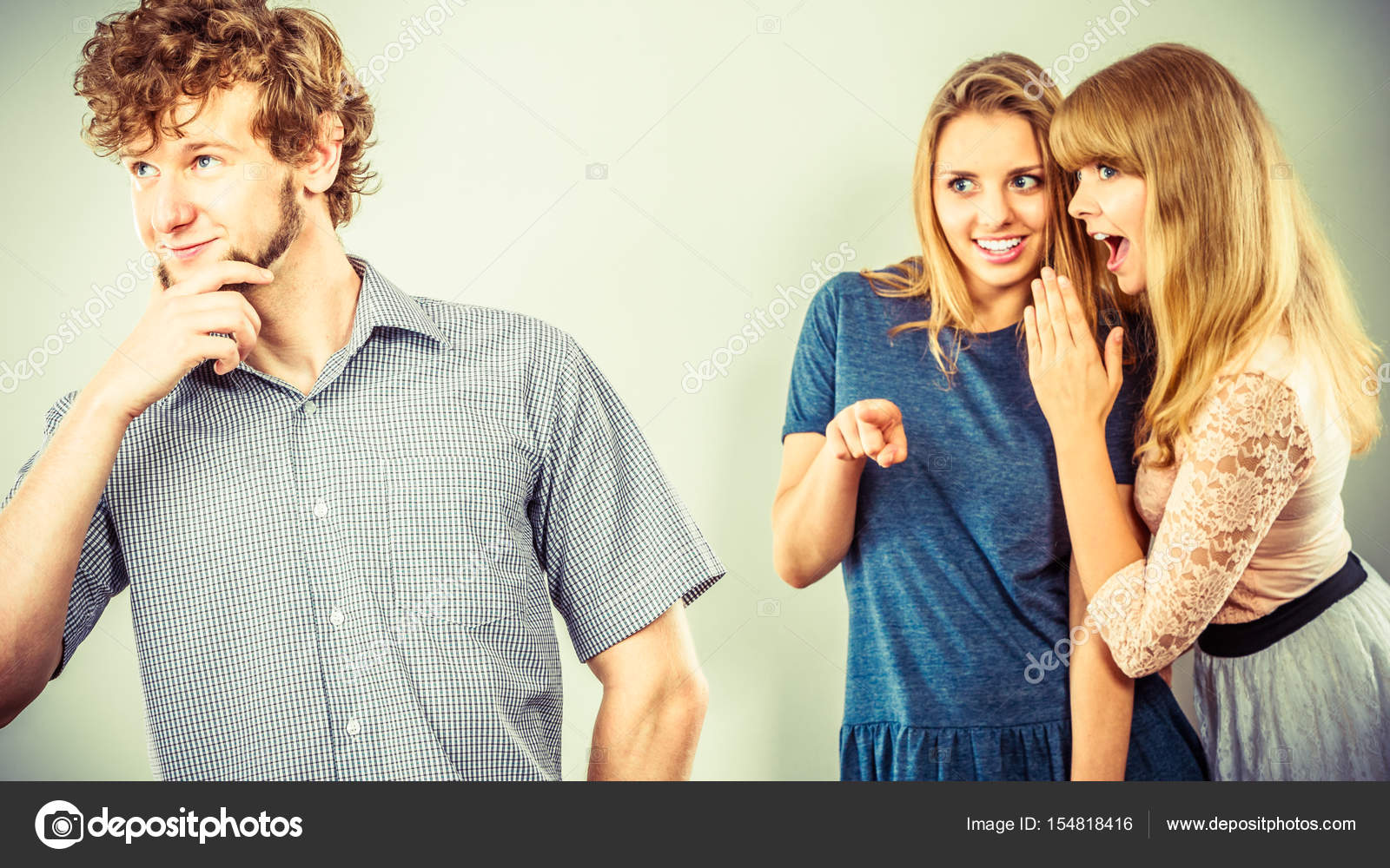 Two Women Talking Gossiping About Man Stock Photo Image By C Anetlanda Two Women Talking Gossiping About Man Stock Photo Image By C Anetlanda