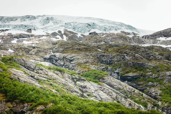 Glaciar Boyabreen em Noruega — Fotografia de Stock