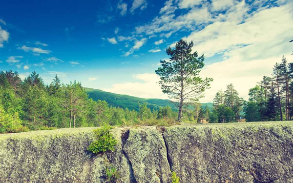 ノルウェーの山々 の美しい景色 — ストック写真