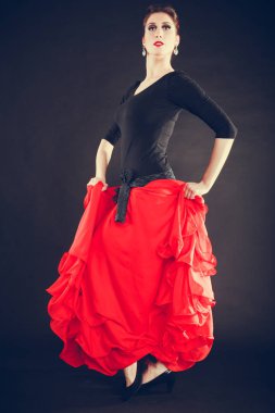 Güzel kadın dans oryantal dans.