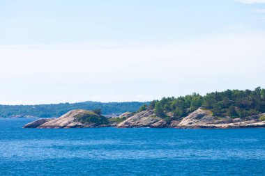 Norveç taş kıyı şeridi