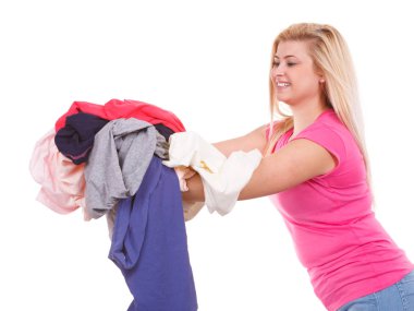 Kadın giysi demir çok sahip