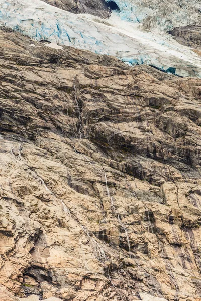 Boyabreen glaciär i Norge — Stockfoto