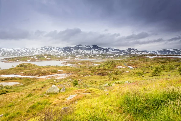 Hardangerviddas bergsplatå i Norge — Stockfoto
