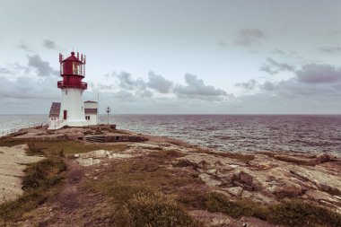 Norveç'te lindesnes feneri