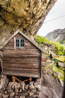Helleren evleri Jossingfjord, Norveç