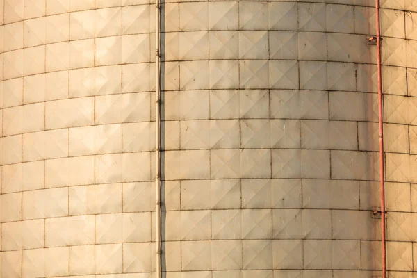 Close-up van haven silo. — Stockfoto