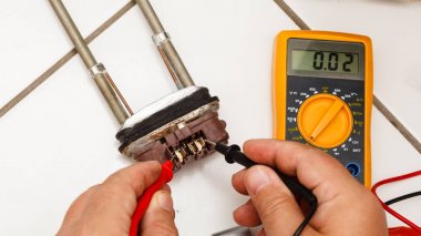 Makinist tarafından test ısıtıcı.