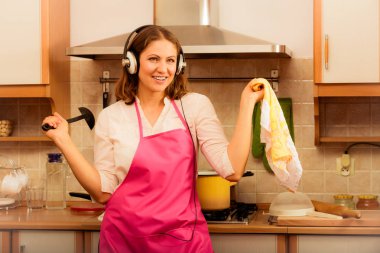 Çılgın ev kadını cook mutfak