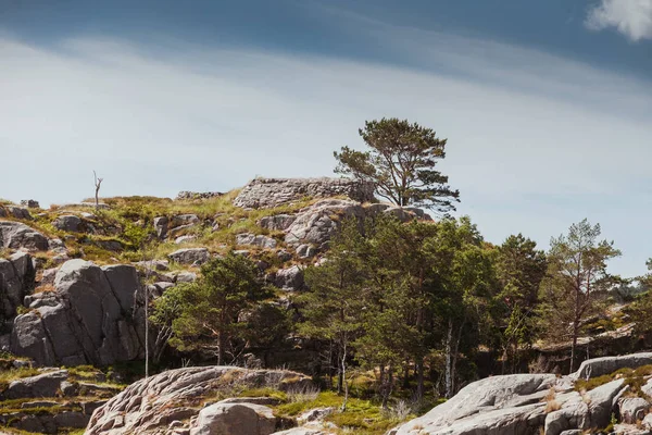 Vacker utsikt över norska fjällen — Stockfoto