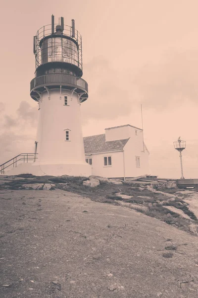 ノルウェーの lindesnes 灯台 — ストック写真