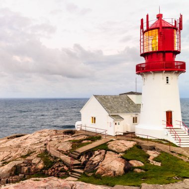 Norveç'te lindesnes feneri