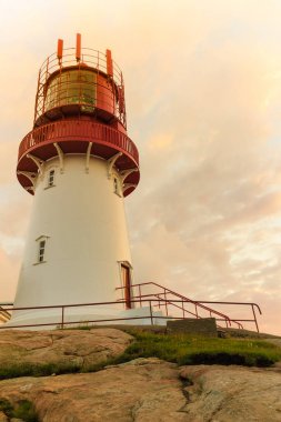 Norveç'te lindesnes feneri
