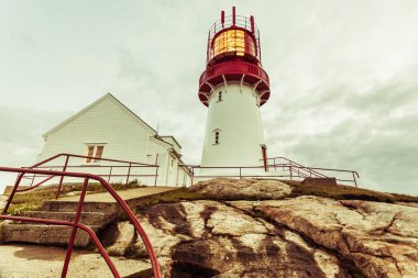 Norveç'te lindesnes feneri