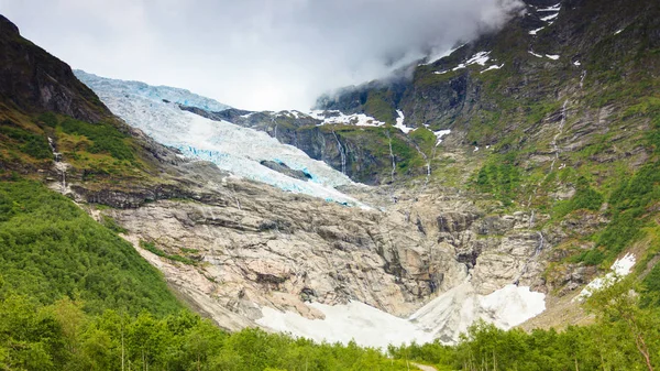 Boyabreen Glacier in Norway — Stock Photo, Image