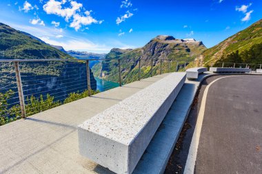 Ornesvingen görüntüleme noktası Norveç