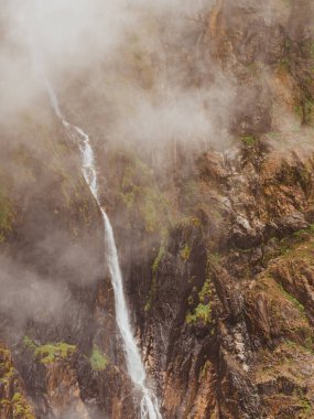 Voringsfossen şelale, Mabodalen Kanyon Norveç
