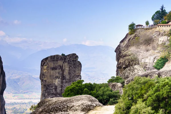 Монастир у метеора, Греція — стокове фото