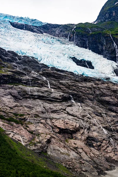 Ghiacciaio Boyabreen in Norvegia — Foto Stock