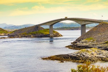 Norveç'te Atlantik yol