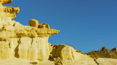 Kum taşı oluşumları Bolnuevo, İspanya