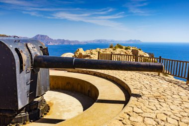 Castillitos 'un Silah Bataryası, İspanya Kartagena