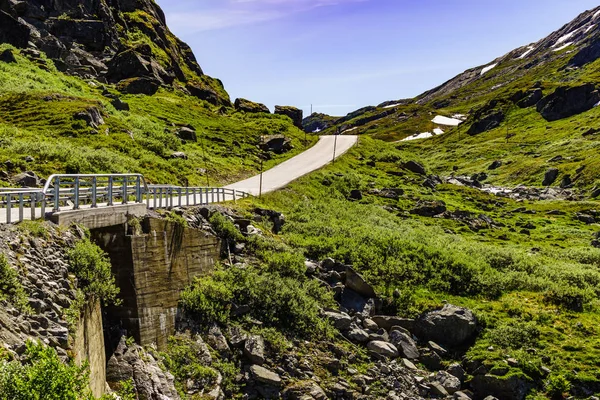 Góry krajobraz. Norweska trasa Sognefjellet — Zdjęcie stockowe