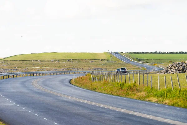 Carretera nacional 44 y costa en el sur de Noruega —  Fotos de Stock