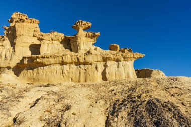 Kum taşı oluşumları Bolnuevo, İspanya