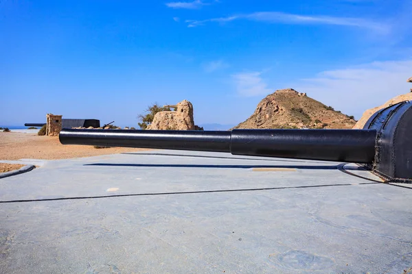 Gun Battery of Castillitos, Spain Cartagena — Stock Photo, Image