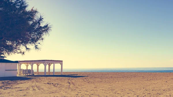 Strand von bolnuevo, murcia spanien — Stockfoto