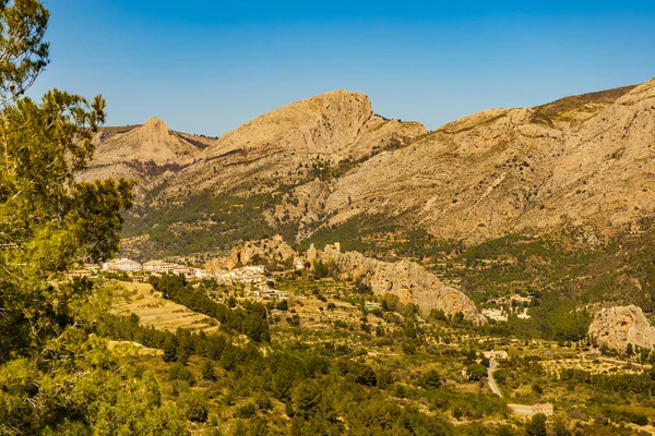 Felsige Berglandschaft, Spanien — Stockfoto