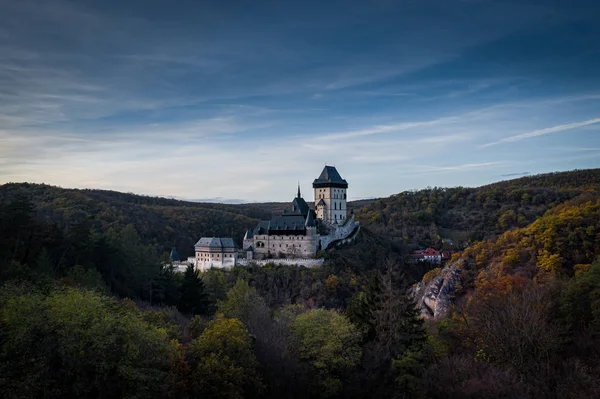 Castillo Karlstejn Gran Castillo Gótico Fundado 1348 Por Carlos Emperador —  Fotos de Stock