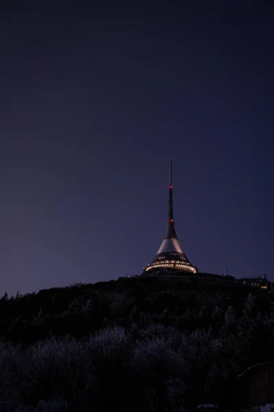 Jested Mountain North Czech Republic Southwest Liberec Promise 517 Meters — 스톡 사진