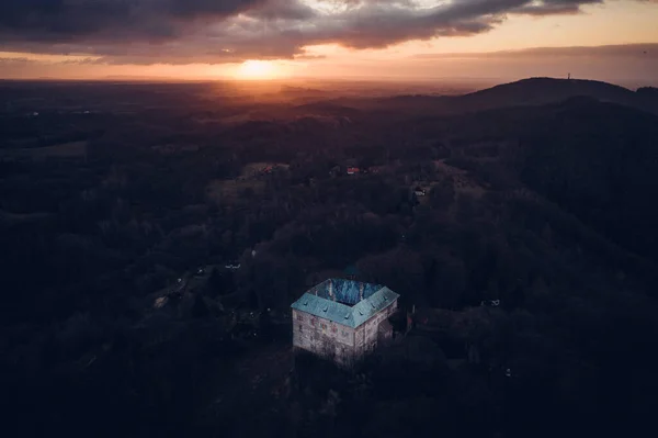 Houska Castle Early Gothic Castle One Best Preserved Castles Period — Stock Photo, Image