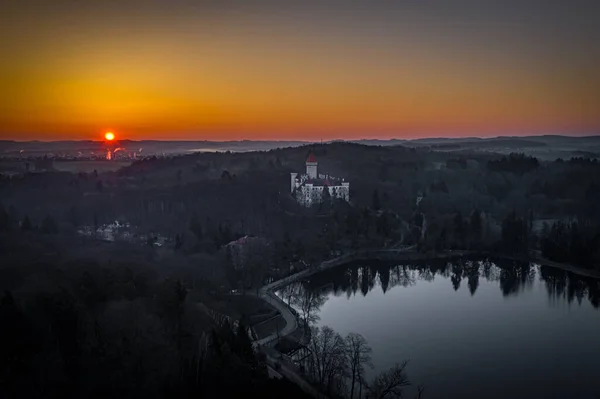 Konopiste Four Winged Three Storey Chateau Located Czech Republic Has — Stock Photo, Image