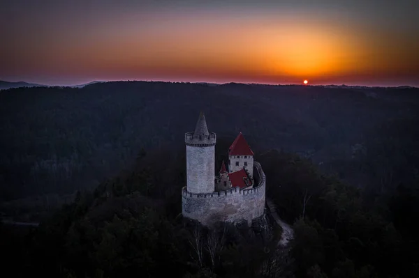 Kokorin Castle Castle Located Northeast Melnik Czech Republic Built First — Stock Photo, Image