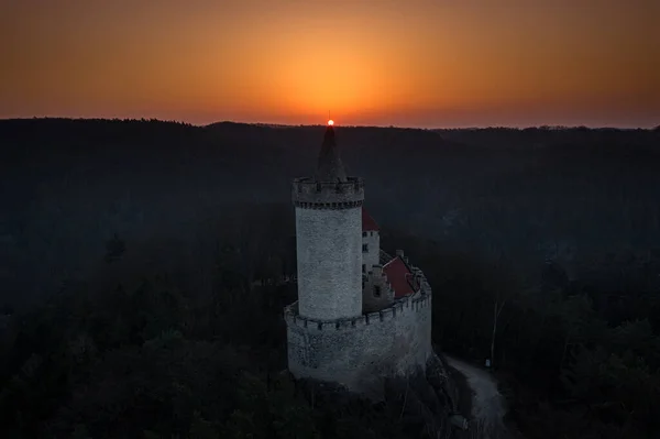 Kokorin Castle Castle Located Northeast Melnik Czech Republic Built First — Stock Photo, Image