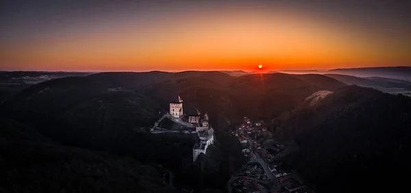 Karlstejn Castle Large Gothic Castle Founded 1348 Charles Holy Roman — Stock Photo, Image