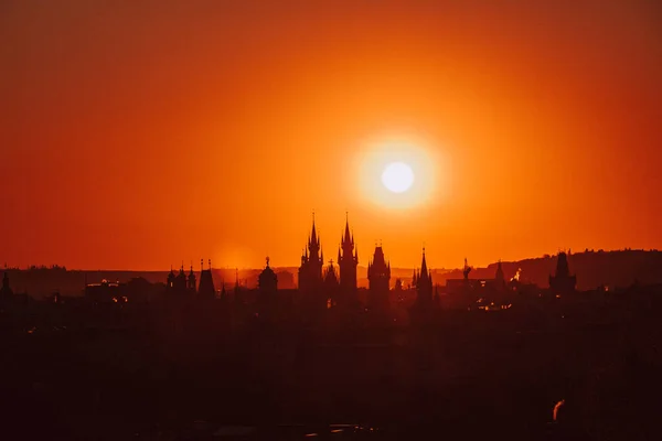 Praag Hoofdstad Grootste Stad Van Tsjechië 13E Grootste Stad Van — Stockfoto